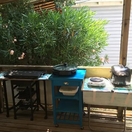 Mobilhome Climatise Dans Camping Parque de Campismo Sérignan